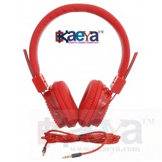 OkaeYa -IN-903 Hp R Wired Headphone (Red)